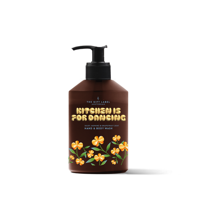 The Gift Label Hand & Body Wash 400ml PM - Kitchen Is For Dancing SS25