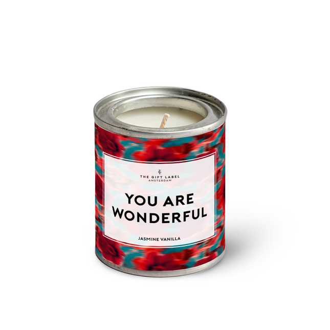 Candletin90gr - You Are Wonderful FW25 - Jasmine Vanilla