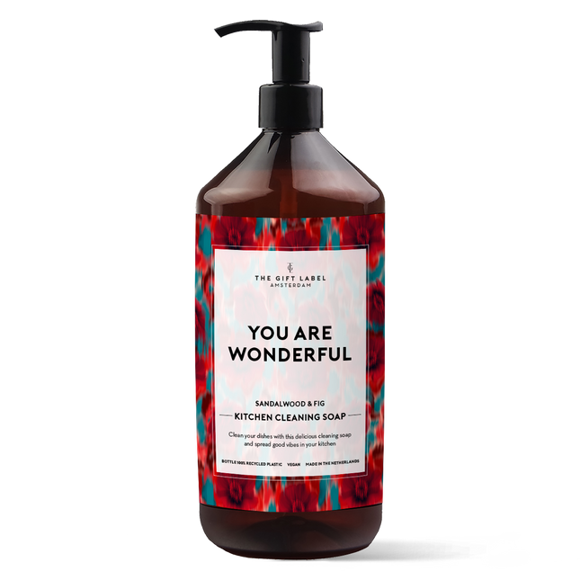 Kitchen Cleaning Soap 1000ml - You Are Wonderful FW25