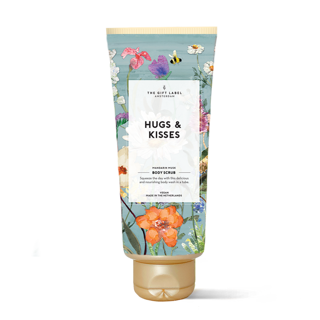 Body Scrub Tube 200ml - Hugs & Kisses