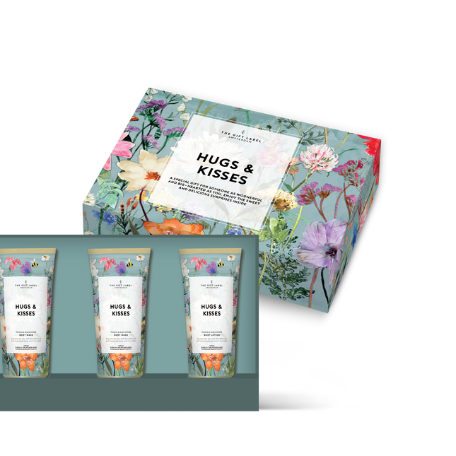 Body Care Giftbox - Hugs & Kisses