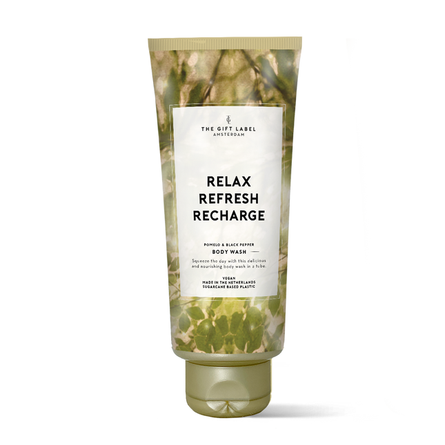 Body wash tube 200ml - Relax Refresh Recharge