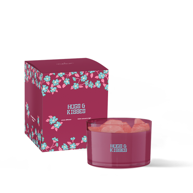 Stone Diffuser 15ml – Hugs & Kisses - Naturals