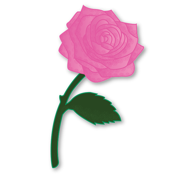 Cut-Out Cards - Rose - Flower Of Gratitude