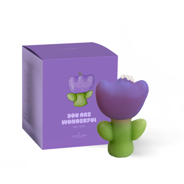 Tulip candle - You Are Wonderful