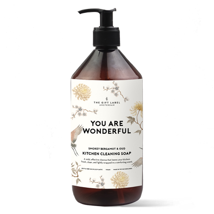 Kitchen Cleaning Soap 1000ml - FW26 -You Are Wonderful