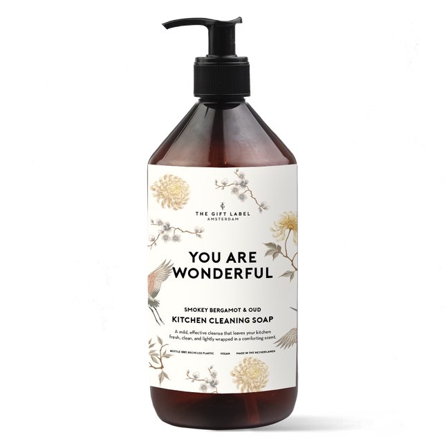 Kitchen Cleaning Soap 1000ml - FW26 -You Are Wonderful