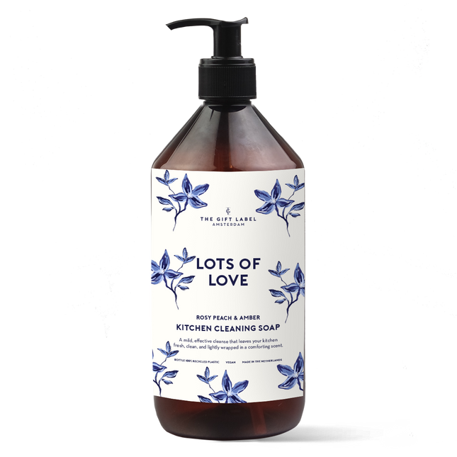 Kitchen Cleaning Soap 1000ml - Lots of Love - FW26