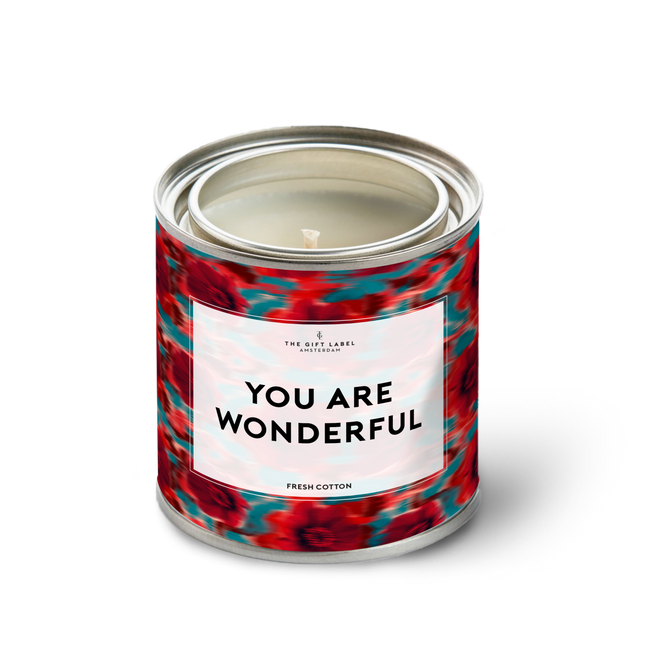 Candletin310gr - You Are Wonderful FW25 - Jasmine Vanilla