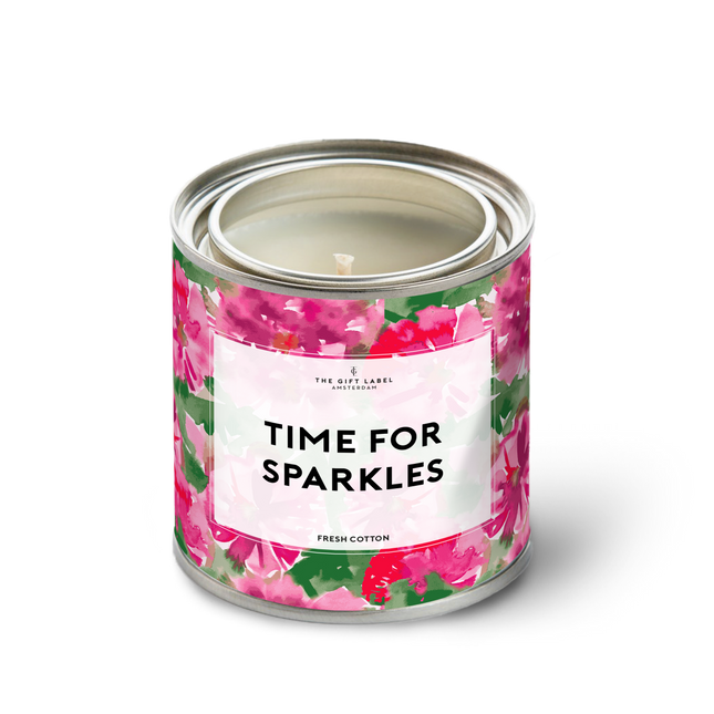 Candletin310gr - Time For Sparkles FW25 - Jasmine Vanilla