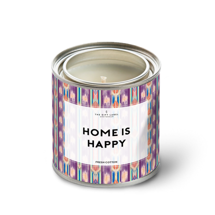 Candletin310gr - Home Is Happy FW25 - Jasmine Vanilla