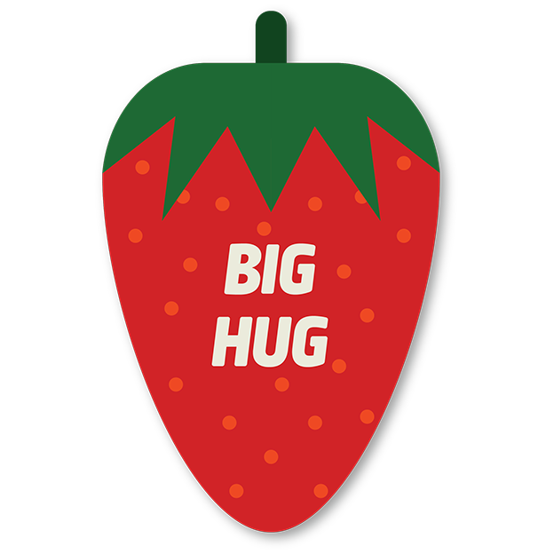 Cut-Out Cards - Big Hug