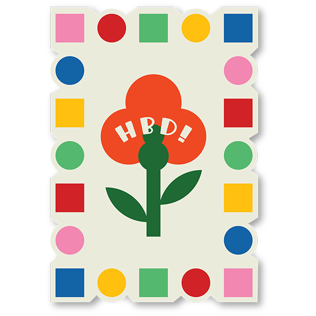 Cut-Out Cards - HBD!