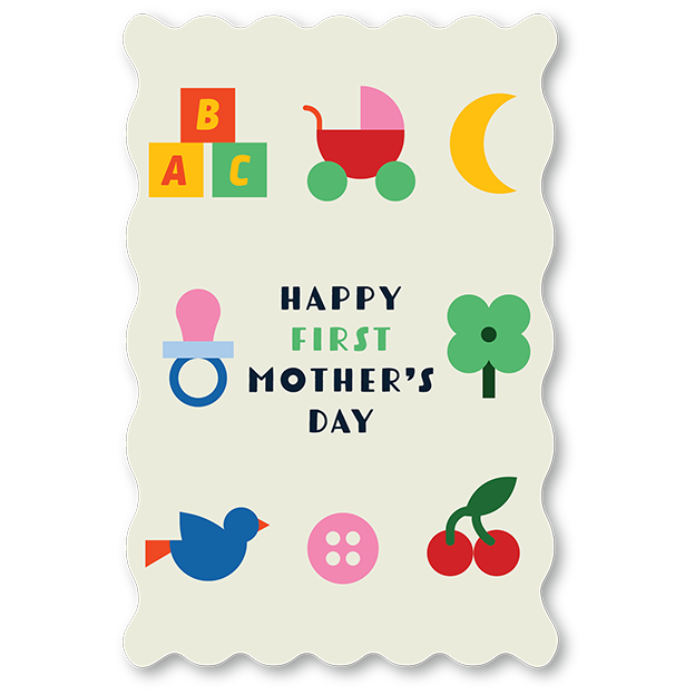 Cut-Out Cards - Happy First Mother's Day