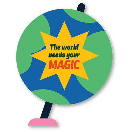 Cut Out Cards - The World Needs Your MAGIC