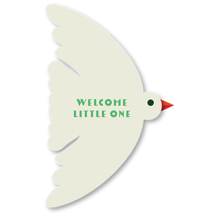Cut-Out Cards - Welcome Little One