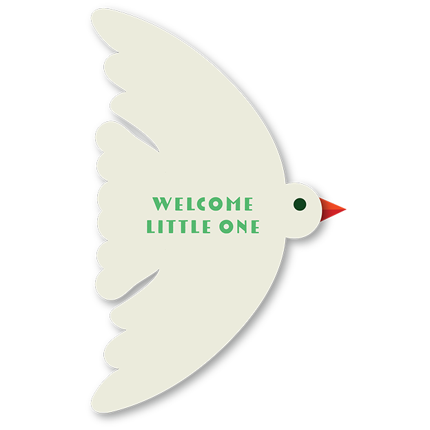Cut-Out Cards - Welcome Little One