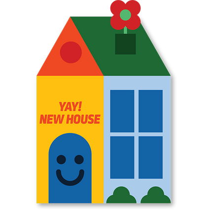 Cut-Out Cards - Yay! New House