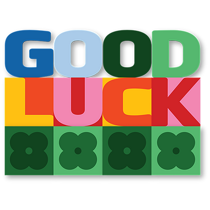 Cut-Out Cards - Good Luck