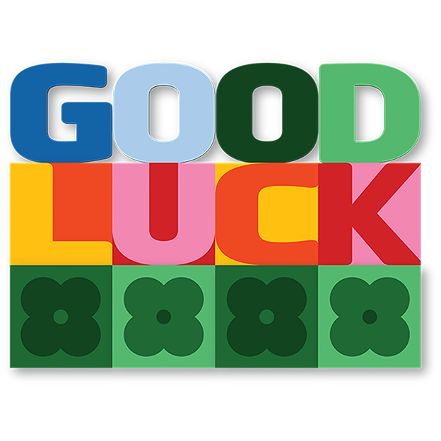Cut-Out Cards - Good Luck