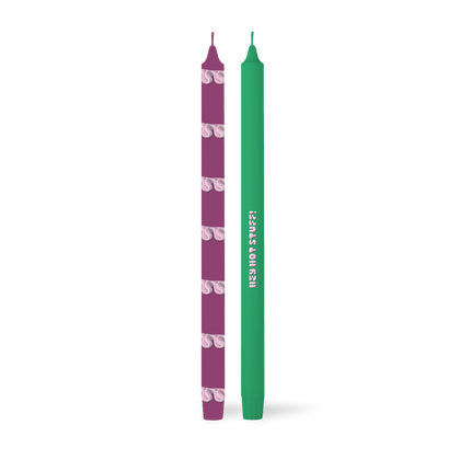 Dinner Candle - Hey Hot Stuff!