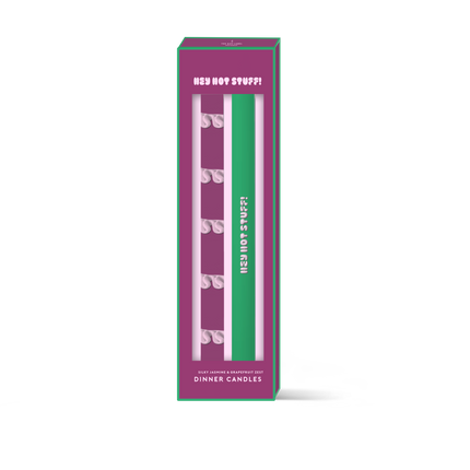 Dinner Candle - Hey Hot Stuff!