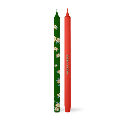 Dinner Candle - Hugs & Kisses