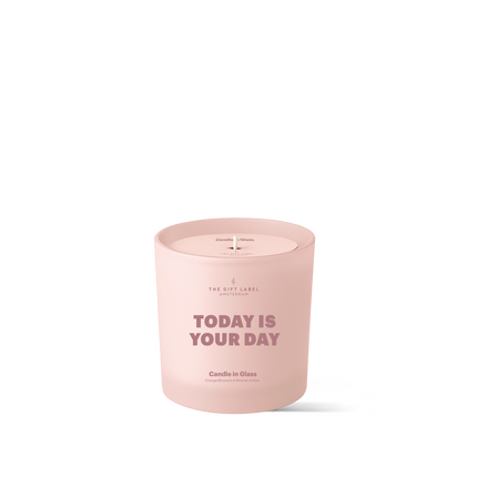 Frosted candle 170gr - STUDIO - Today Is Your Day