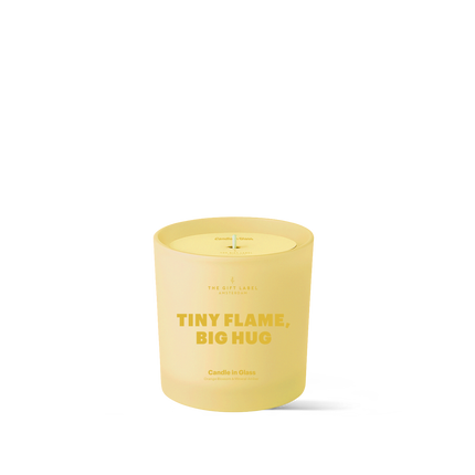 Frosted candle 170gr - STUDIO - Tiny Flame, Big Hug