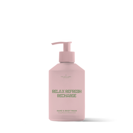 Hand & Body Wash 400ml - STUDIO - Relax Refresh Recharge