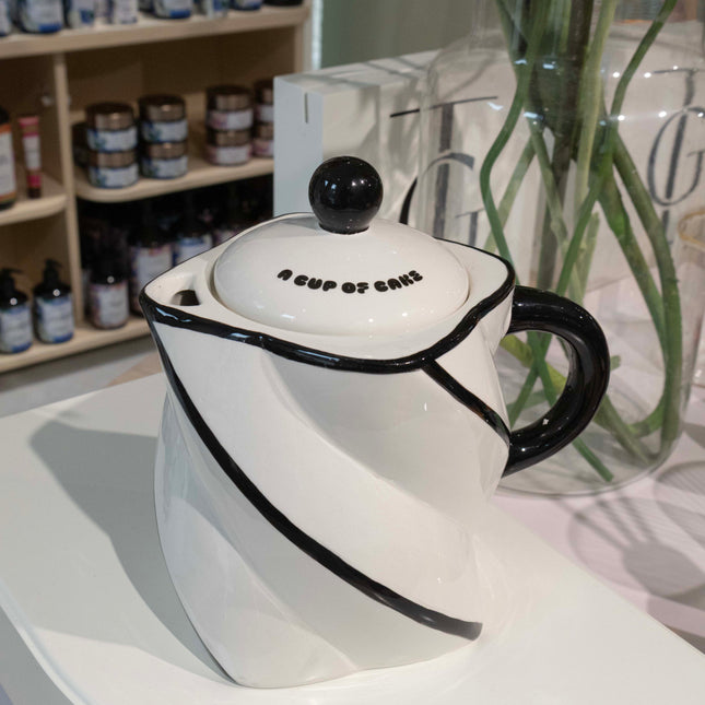 Tea Pot - Swirl