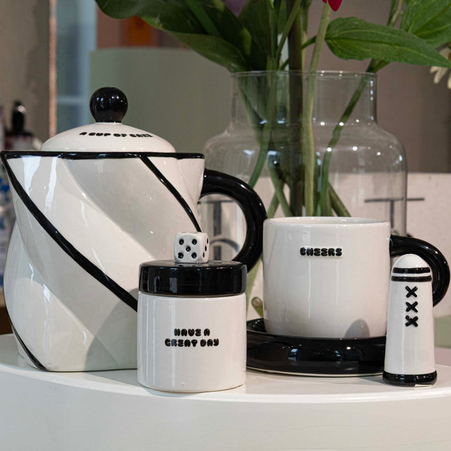 Mug &amp; Saucer - Cheers