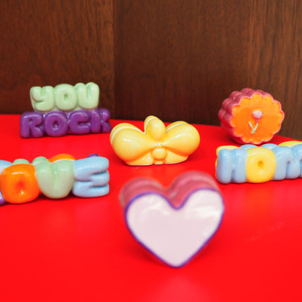 Photo holder - Orange Flower