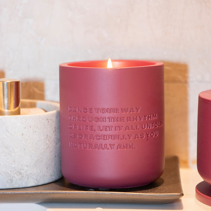 Cemented Candle 310gr - STUDIO - Dance Your Way