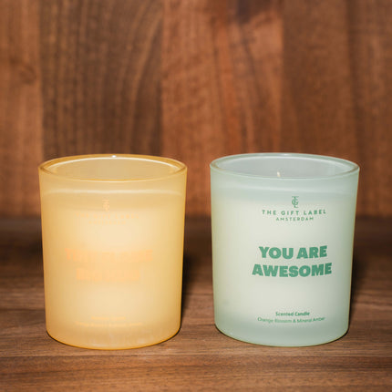 Frosted candle 170gr - STUDIO - Tiny Flame, Big Hug