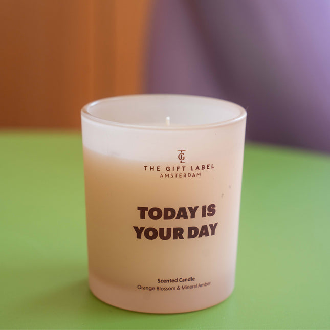 Frosted candle 170gr - STUDIO - Today Is Your Day