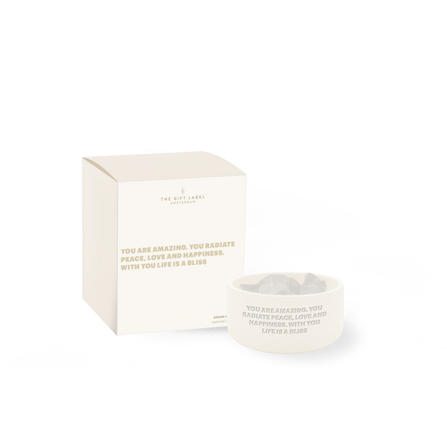 Stone Diffuser 30ml - STUDIO – You Are Amazing, You Radiate Peace, Love And Happiness. With You Life Is A Bliss.