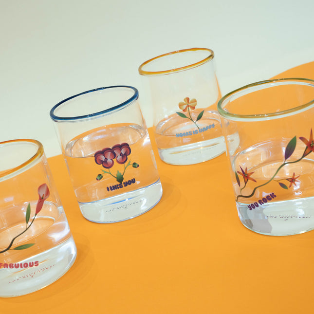 Water Glass - Stay Fabulous