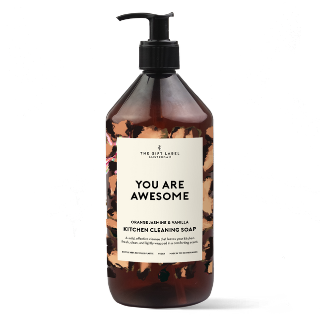 Kitchen Cleaning Soap 1000ml - SS26- You Are Awesome