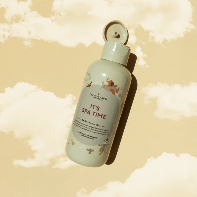 The Gift Label Baby badolie - It is spa time