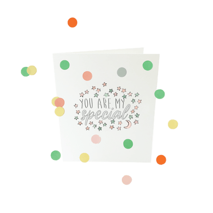 The Gift Label Baby confettikaart - You are my special