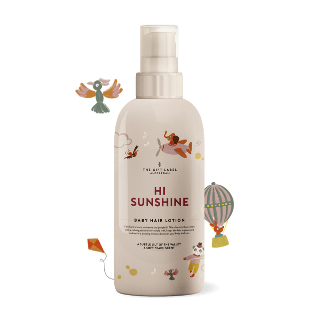 The Gift Label Baby haarlotion - Hi sunshine