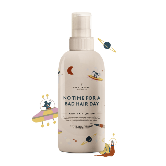 The Gift Label Baby haarlotion - No time for a bad hair day