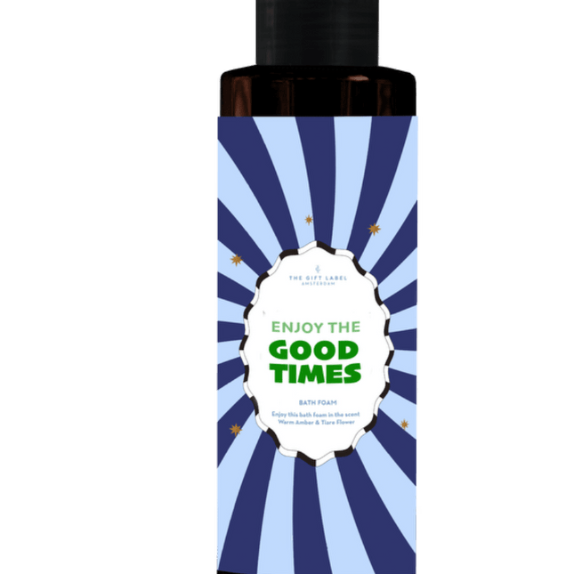 The Gift Label Bath Foam 100ml - Enjoy The Good Times FW24