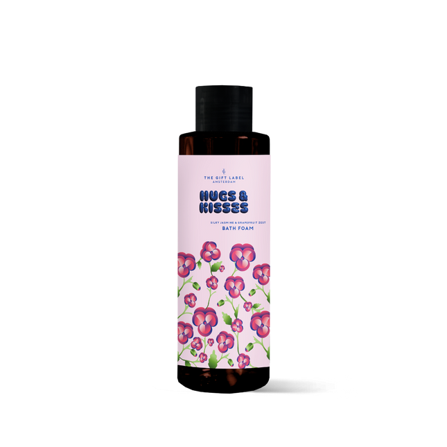The Gift Label Bath Foam 100ml - Hugs & Kisses SS25