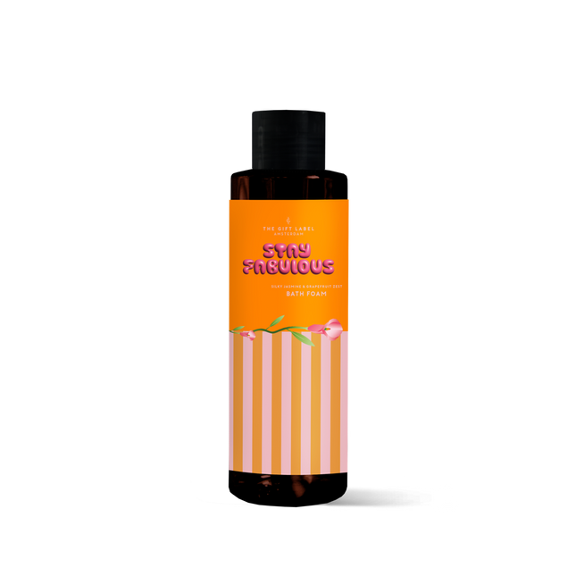 The Gift Label Bath Foam 100ml -Stay Fabulous SS25