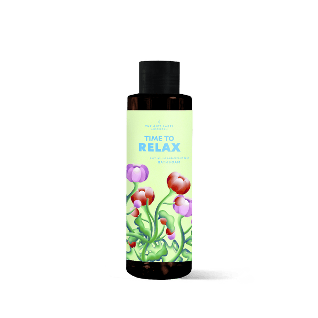 The Gift Label Bath Foam 100ml - Time To Relax SS24