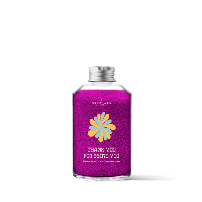The Gift Label Bath Powder 200gr - Thank You For Being You - Naturals SS25