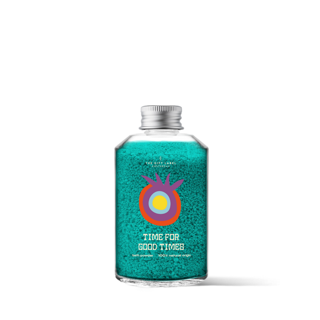 The Gift Label Bath Powder 200gr - Time For Good Times - Naturals SS25