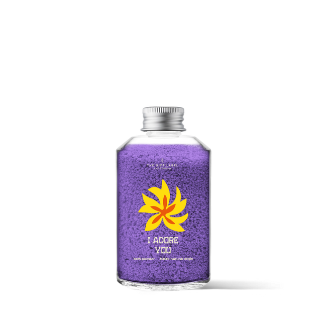 The Gift Label Bath Powder 200ml - I Adore You - Naturals SS25